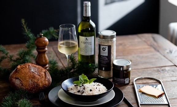 risotto with truffle